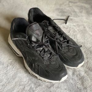 Nike Air Max 96 Black Leather - Men’s 11 - Used
